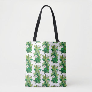 Tote Bag Élégantes Fleurs mignonnes de camomille motif flor