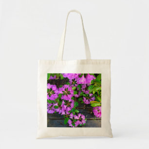 Tote Bag Elégants fleurs roses azalées roses