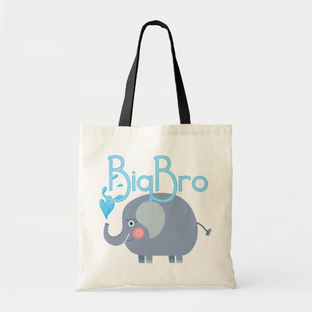 Tote Bag Elephant Big Bro (Devant)