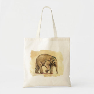 Tote Bag Éléphant de bébé par schukina