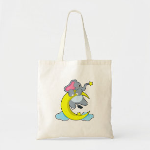 Tote Bag Eléphant sur les nuages