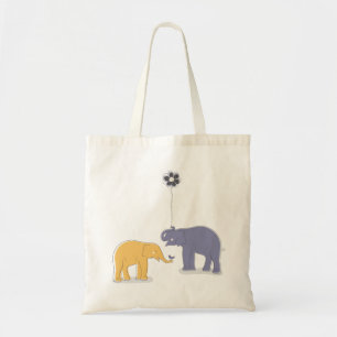 Tote Bag Éléphants Fourre-tout