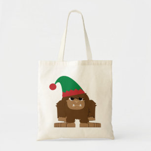 Tote Bag Elfe de Noël Sasquatch Mignon