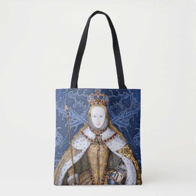 Tote Bag Elizabeth Tudor, reine d'Angleterre (Devant)