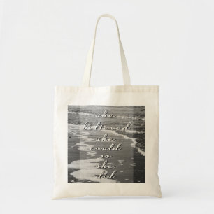 Tote Bag Elle a cru qu'elle pourrait, ainsi elle a fait