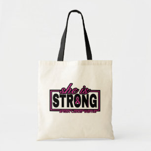 Tote Bag Elle est FORTE...Cancer du sein
