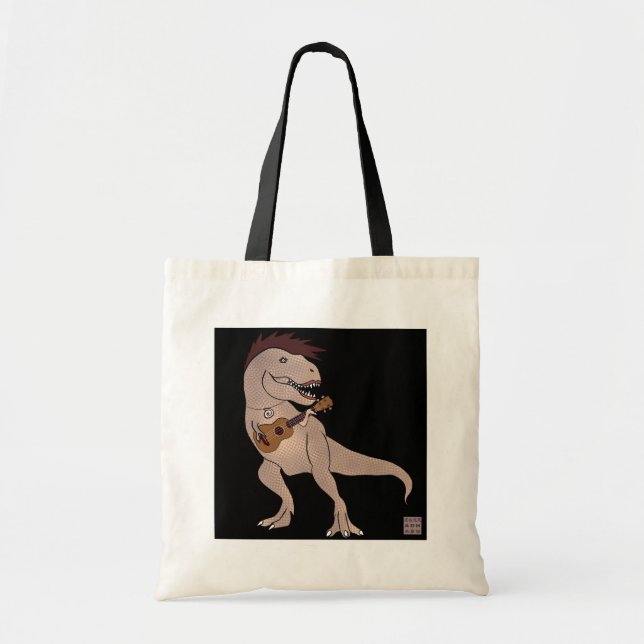 Tote Bag Elle ukulélé Fourre-tout de Rex (Devant)
