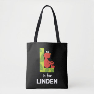 Tote Bag Elmo Alphabet   L feuille