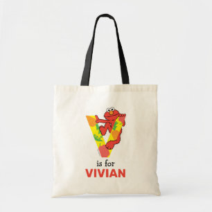 Tote Bag Elmo Alphabet   V Légumes