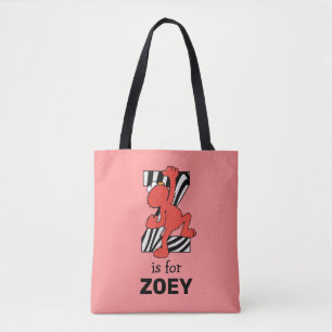 Tote Bag Elmo Alphabet   Z Zebra