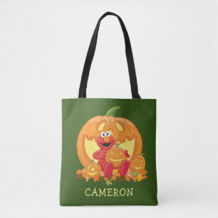 Tote Bag Elmo   Citrouilles d'Halloween