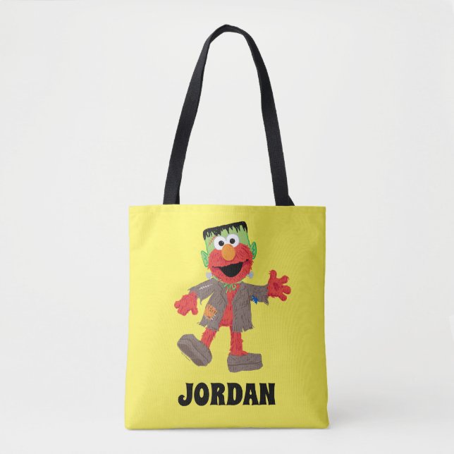 Tote Bag Elmo | Costume Frankenstein (Devant)