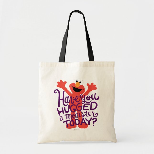 Tote Bag Elmo Hugging (Devant)