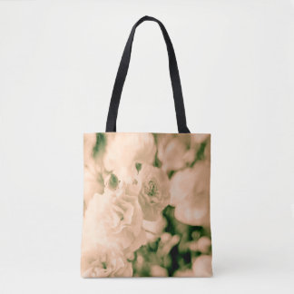 Tote Bag Emballages Romance et de ruches d'oeillets de