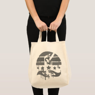 Tote Bag Emblème créatif de l'autonomisation et de la repré