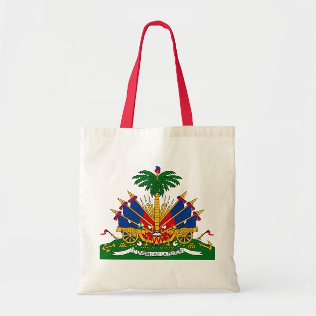 Tote Bag emblème du Haïti (Devant)