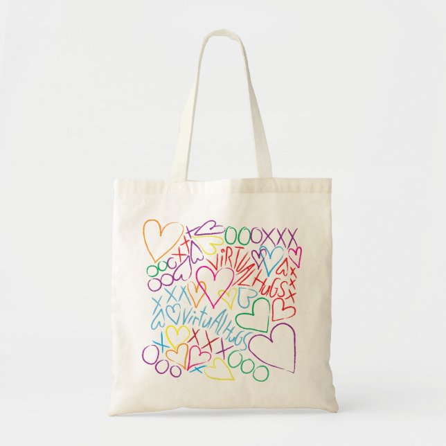 Tote Bag Embouteillages virtuels (Devant)