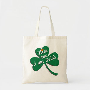 Tote Bag Embrasse-moi Je suis irlandais