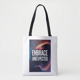 Tote Bag Embrasser l'inattendu