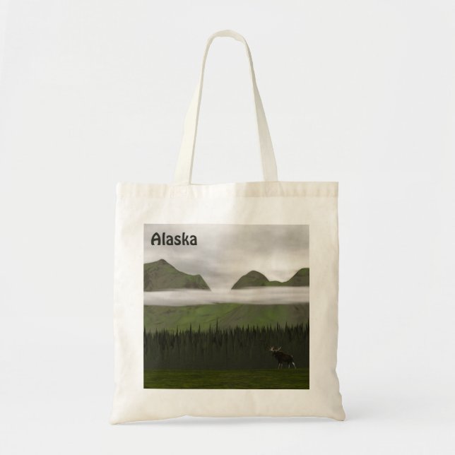 Tote Bag Emerald Alaska (Devant)
