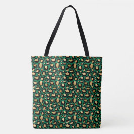 Tote Bag Emerald et Gold Safari Series Design 3