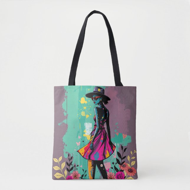 Tote Bag Emerald Muse Duet  (Devant)