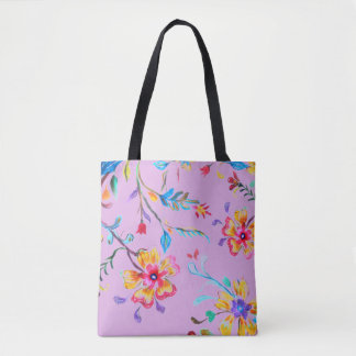 Tote Bag Émeute fleur sauvage