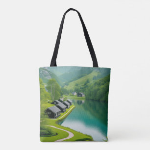Tote Bag "Emmenez les montagnes où que vous alliez - Pittor