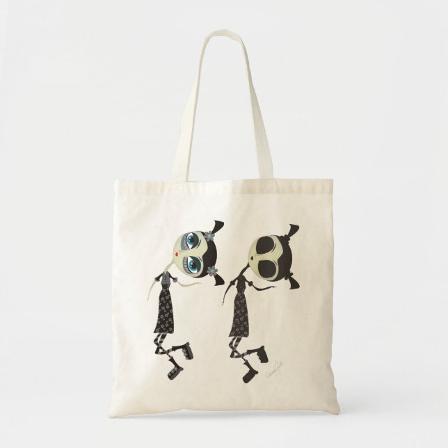 Tote Bag Emo moi et mon ombre d'Emo (Devant)