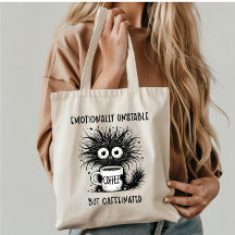 Émotionnellement instable, mais caféiné drôle Chat