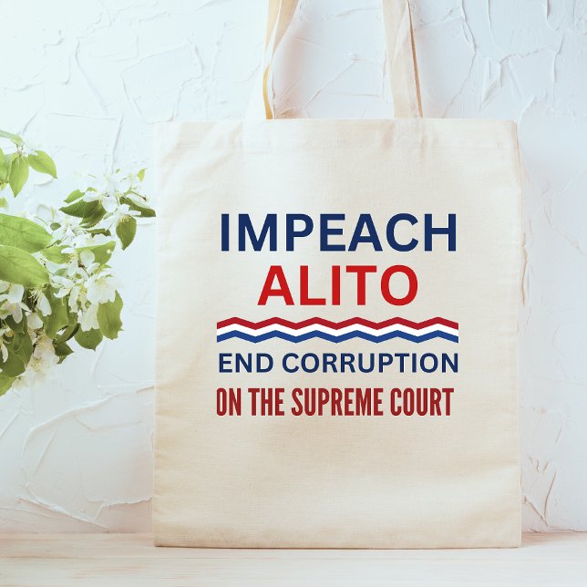 Tote Bag Empêcher Samuel Alito juge de la Cour suprême (Créateur téléchargé)