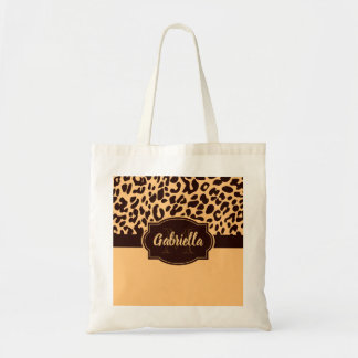 Tote Bag Empreinte de léopard