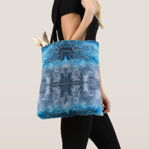 Tote Bag Empreinte de lune de méduse