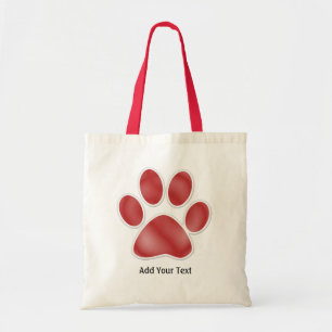 Tote Bag Empreinte de patte Fourre-tout... : ) SRF