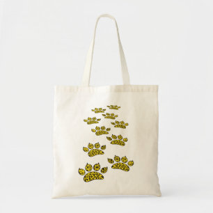 Tote Bag Empreinte de patte léopard