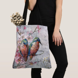Tote Bag En Attente De L'Oiseau De Surfeur Kingfisher
