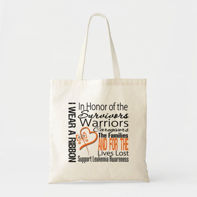 Tote Bag En hommage Collage Hommage Leucémie (Devant)