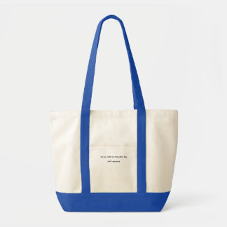 Tote Bag "En marchant sur le chemin"
