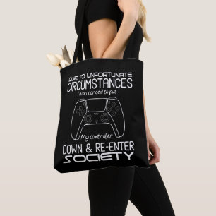 Tote Bag En Raison De Circonstances Malheureuses Jeu Cool G