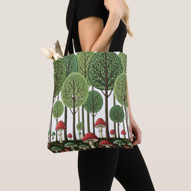 Tote Bag Enchanted Forest (De près)