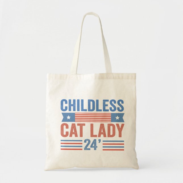 Tote Bag Enfant Chat Lady 2024 (Devant)