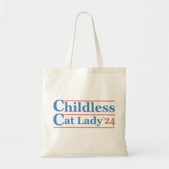 Tote Bag Enfant Chat Lady 2024 (Devant)