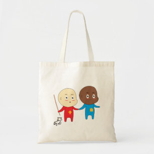 Tote Bag Enfants Cutieful Art Babies St. Nicholas Sinterkla