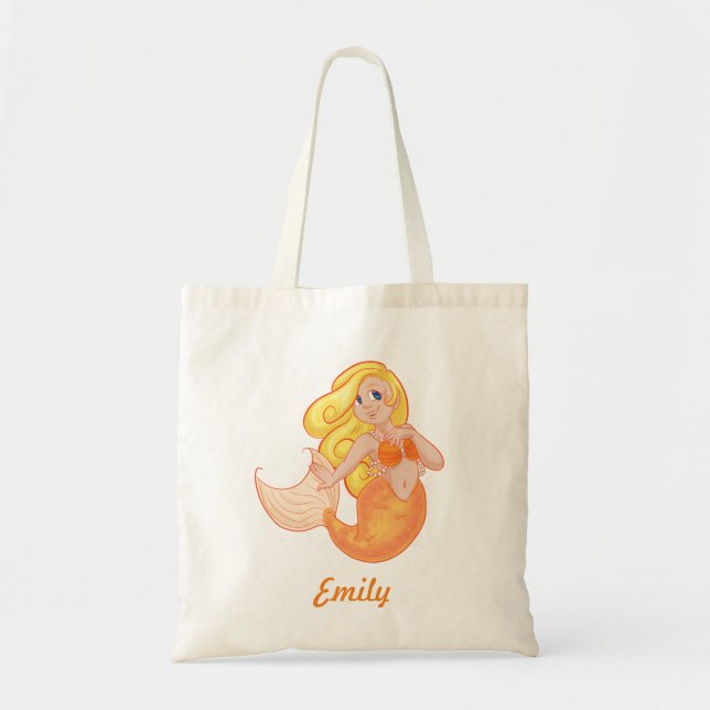 Tote Bag Enfants de sirènes personnalisés (Devant)