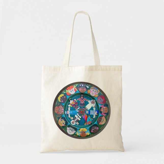 Tote Bag Enfants du monde (Devant)