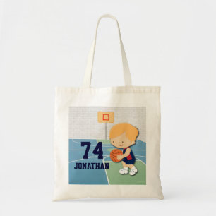 Tote Bag Enfants personnalisés de bande dessinée de joueu