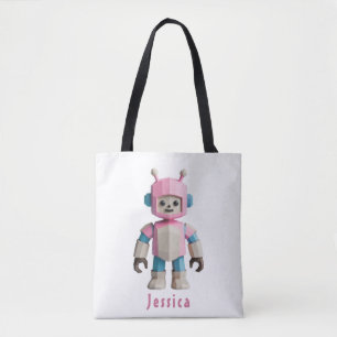 Tote Bag Enfants robots personnalisables