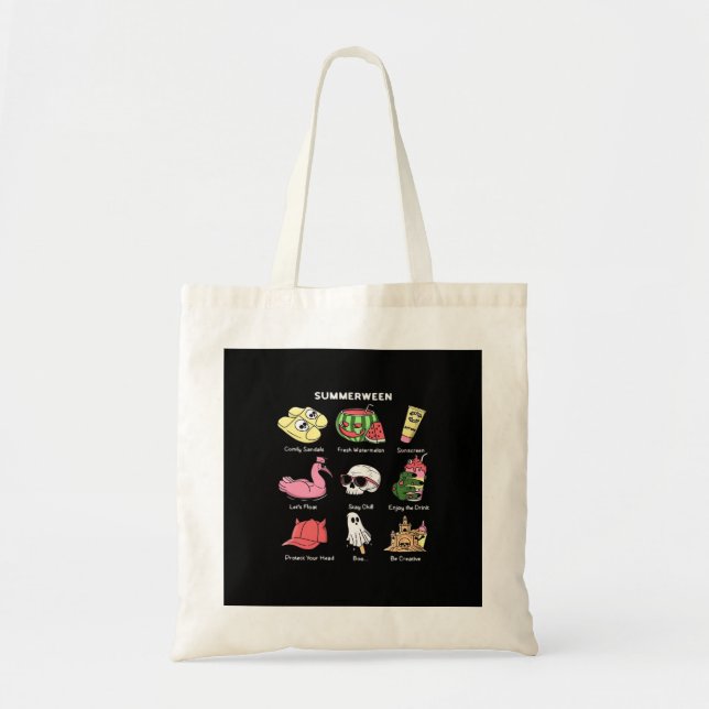 Tote Bag Enjoy Summerween Classic (Devant)
