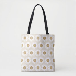 Tote Bag Enraciné & Fleurissant – Camomille Beige