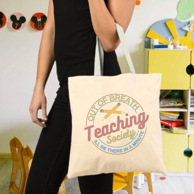 Tote Bag Enseignant de la Société d'enseignement hors du so (Créateur téléchargé)